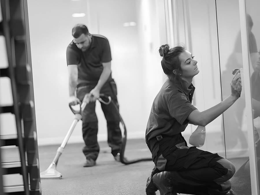 One Prime Solutions technicians restoring a property